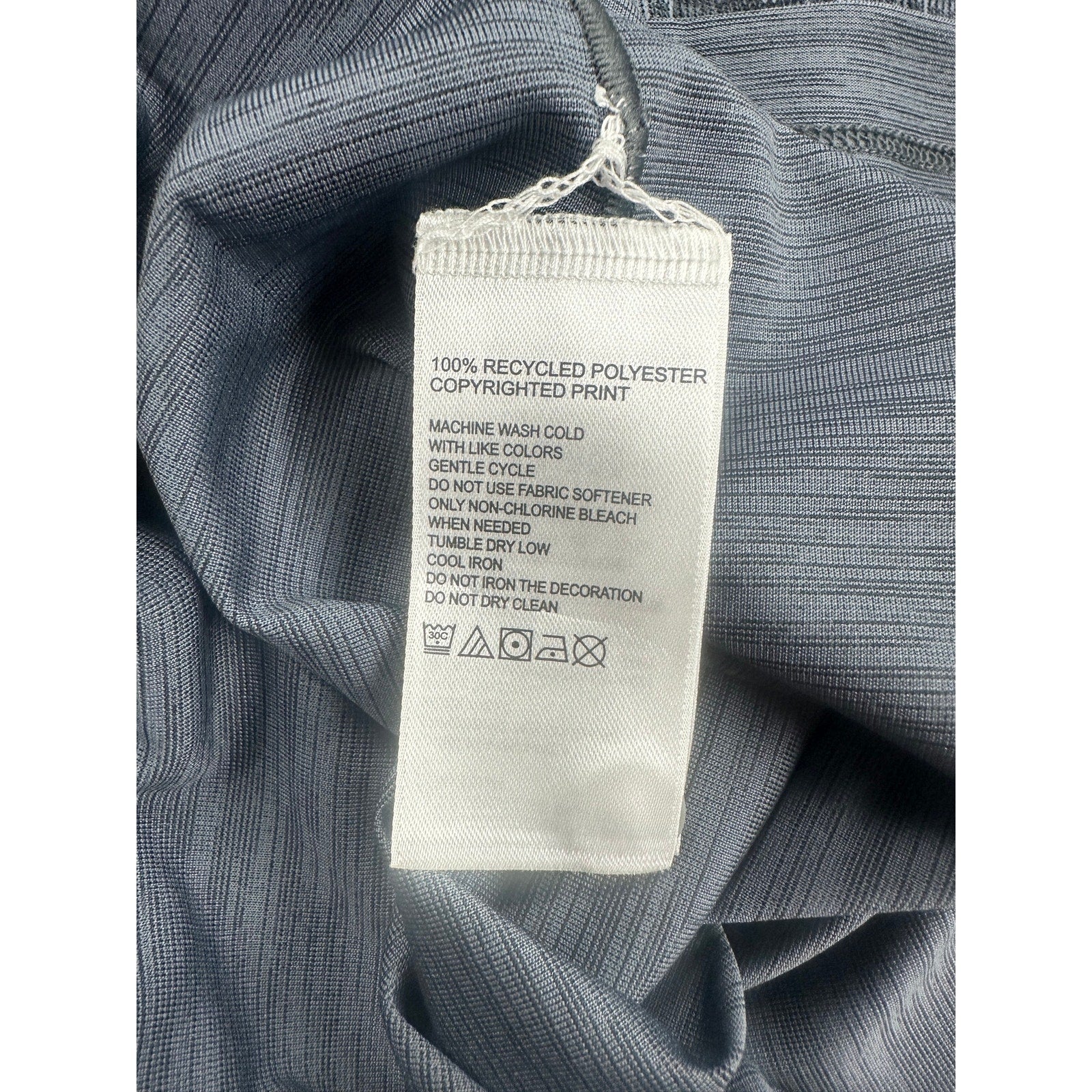 Tommy Bahama Island Zone Palm Coast Hibiscus Border Polo in Coal — Size Large