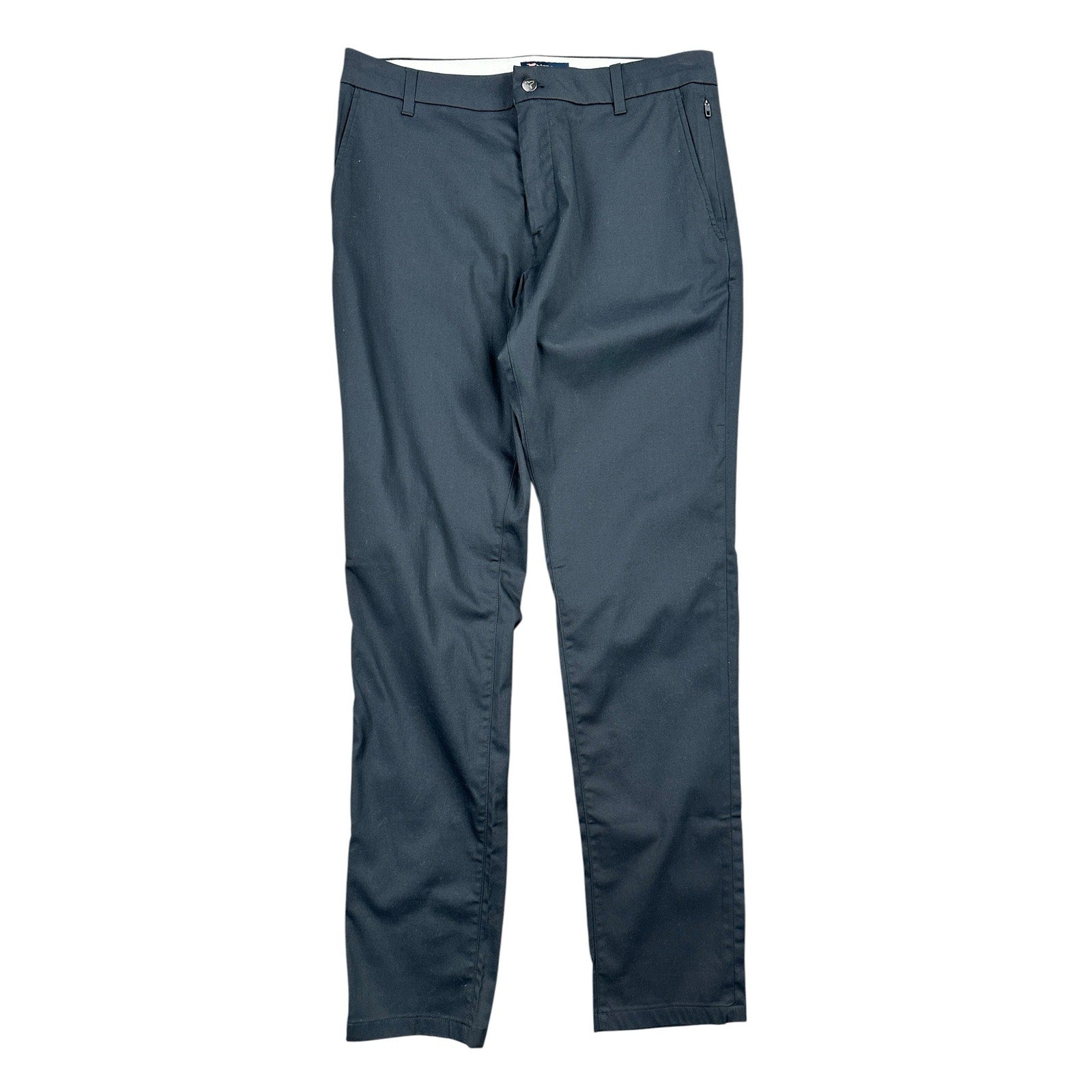 Birddogs Stretch Performance Khakis in Black / Dark Charcoal — Size 34x34 // Preowned