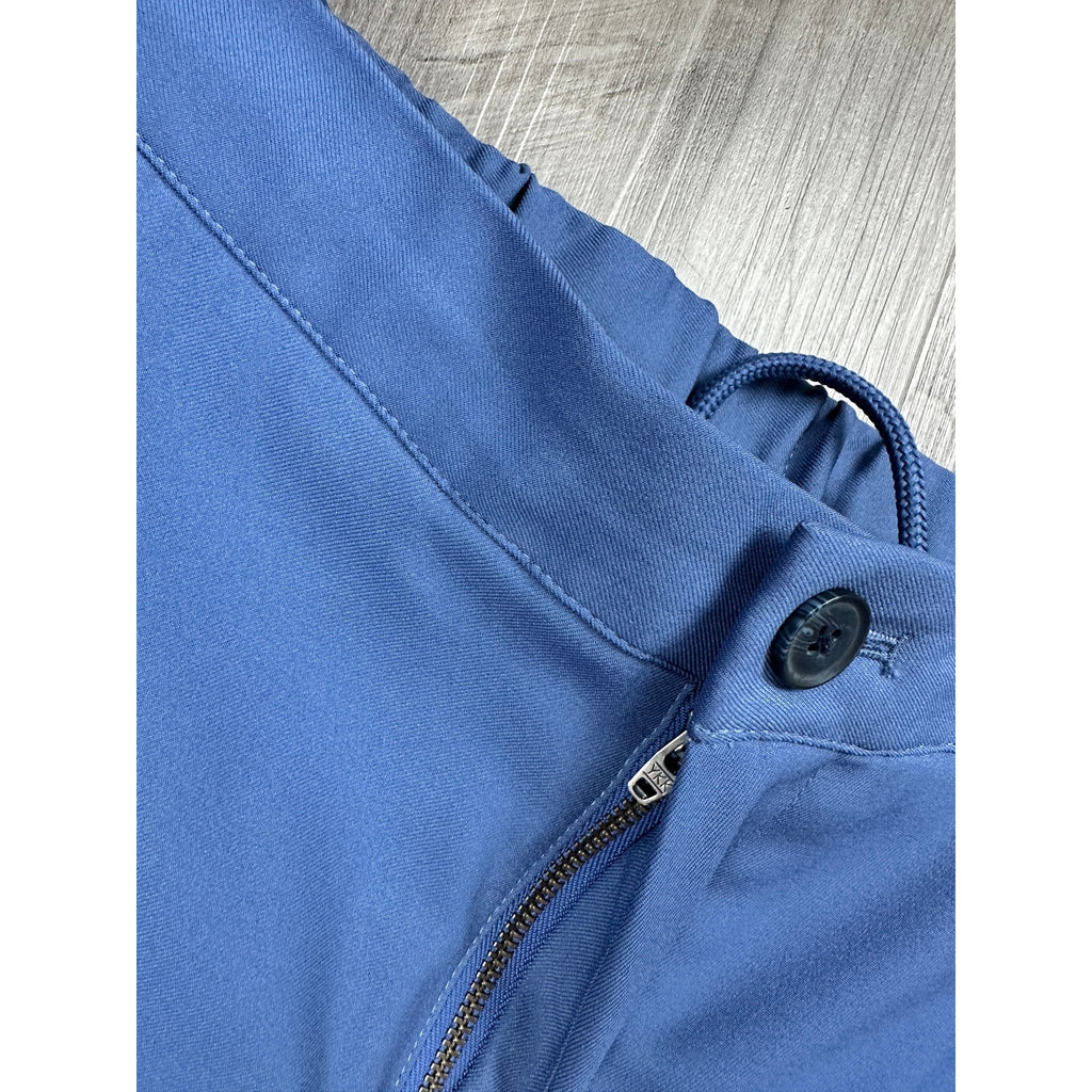 Mizzen+Main Current Blue Drawstring Performance Jogger Pants — Size Medium // Preowned
