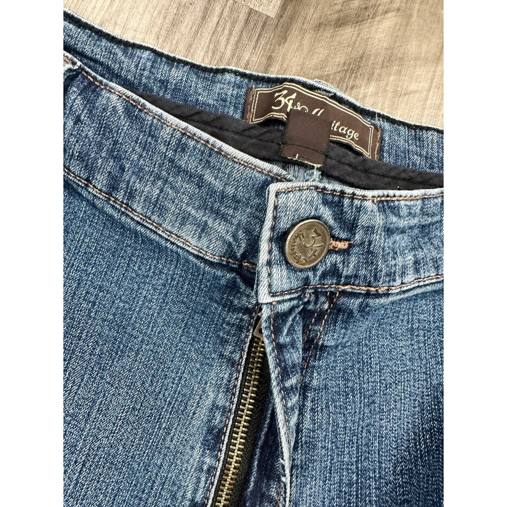 34 Heritage Charisma Relaxed Straight Jeans in Blue — Size 42x34 // Preowned