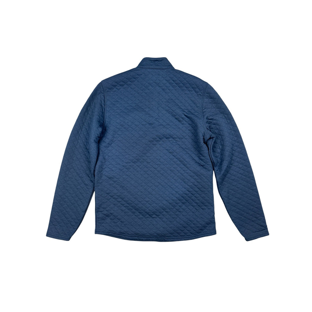 Travis Mathew Transatlantic Quarter Button Pullover in Total Eclipse — Size Small