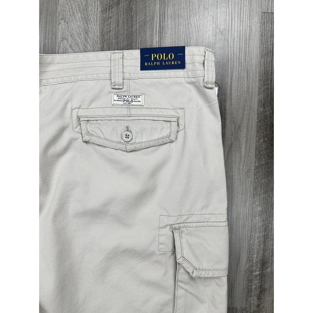 Polo Ralph Lauren Classic Chino Cargo Short in Beige — Size 52B