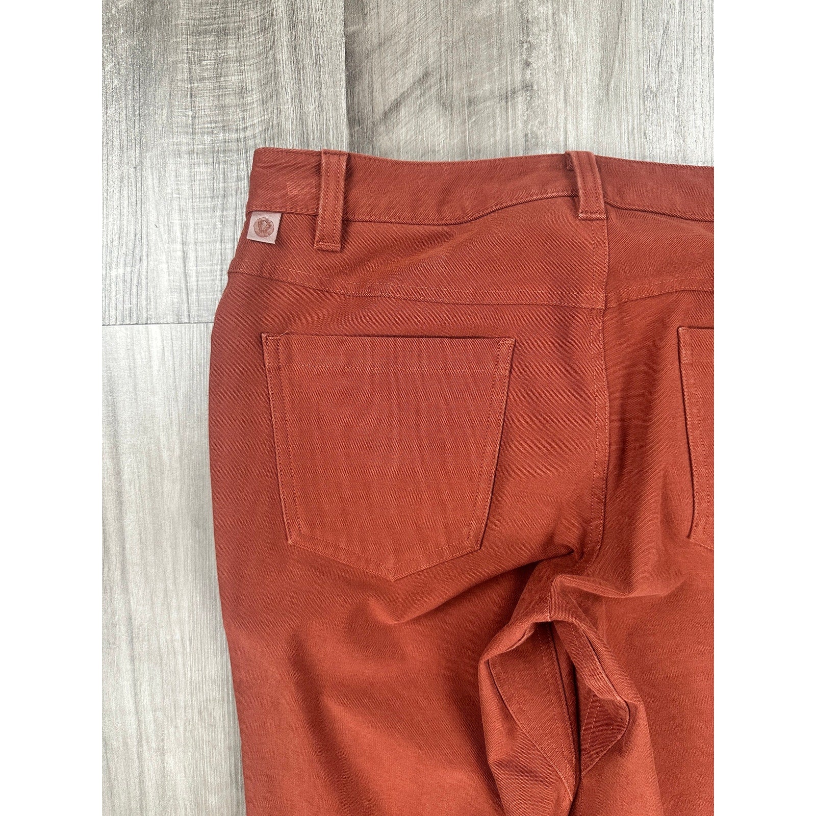 Lululemon ABC Slim Fit 5 Pocket Pant Utilitech in Rust — Size 28 // Preowned