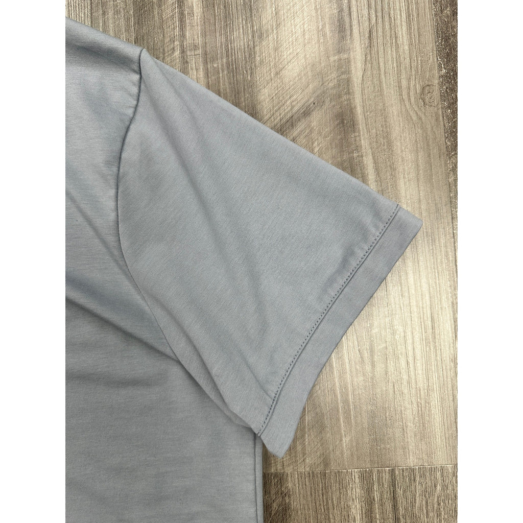 Cuts Pyca Pro Curve Hem Polo Shirt in Gray — Size 2XL // Preowned