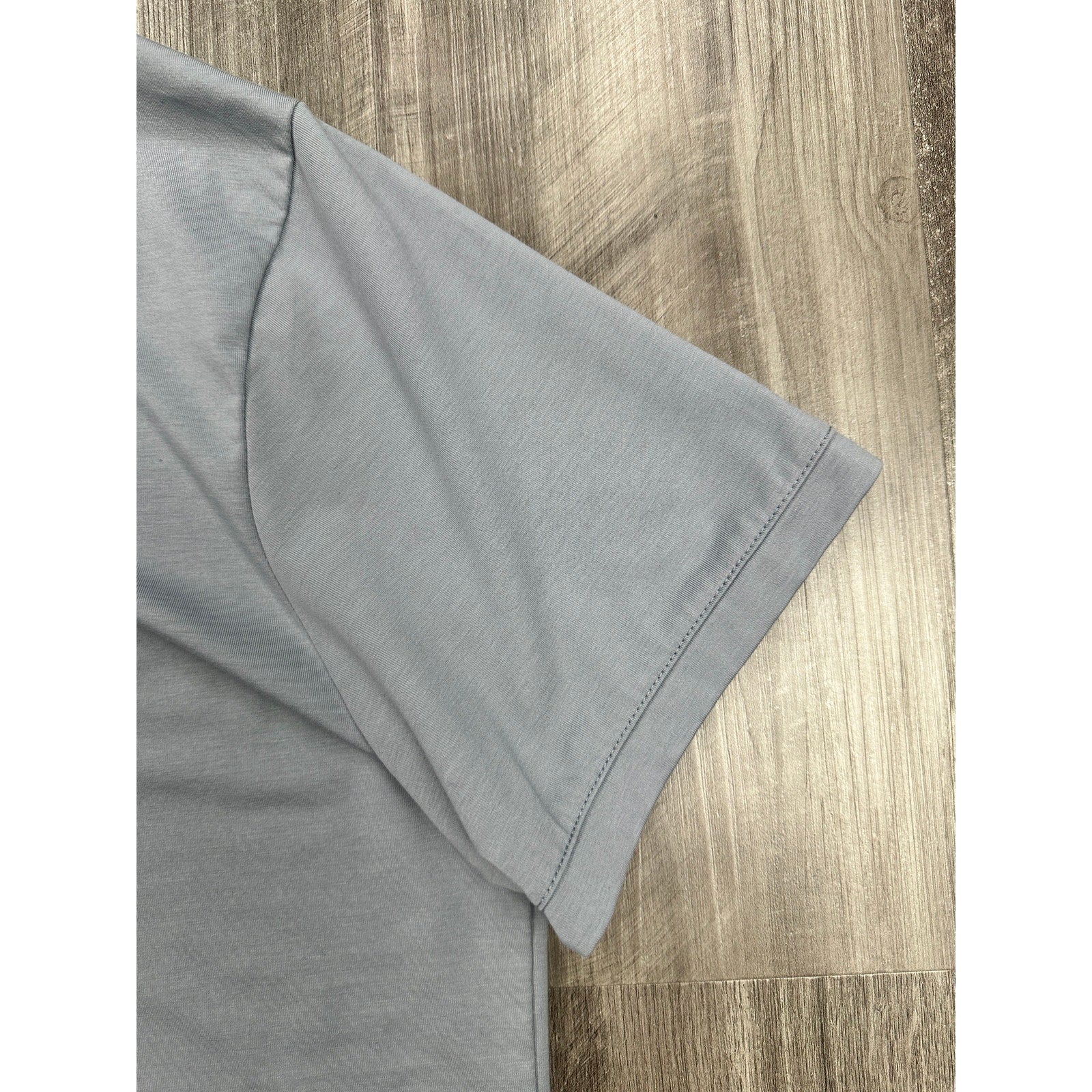 Cuts Pyca Pro Curve Hem Polo Shirt in Gray — Size 2XL // Preowned