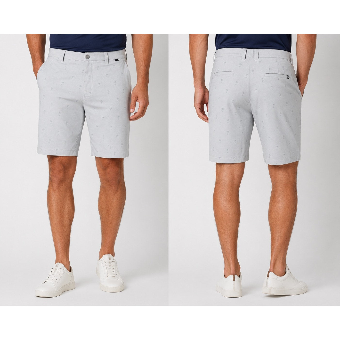 Travis Mathew Resort to This Golf Shorts in Heather Microchip — Size 42