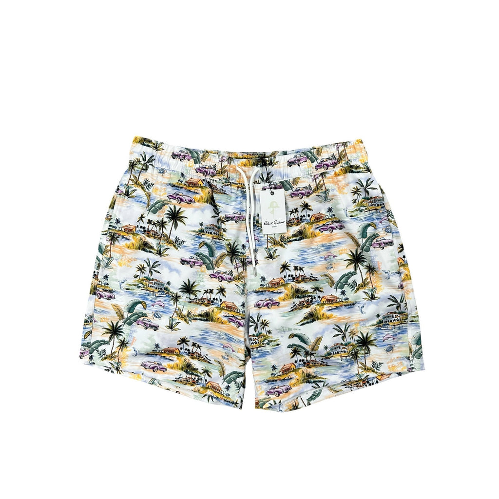 Robert Graham Tropical Island Vacation Mode Trunks — Size 2XL