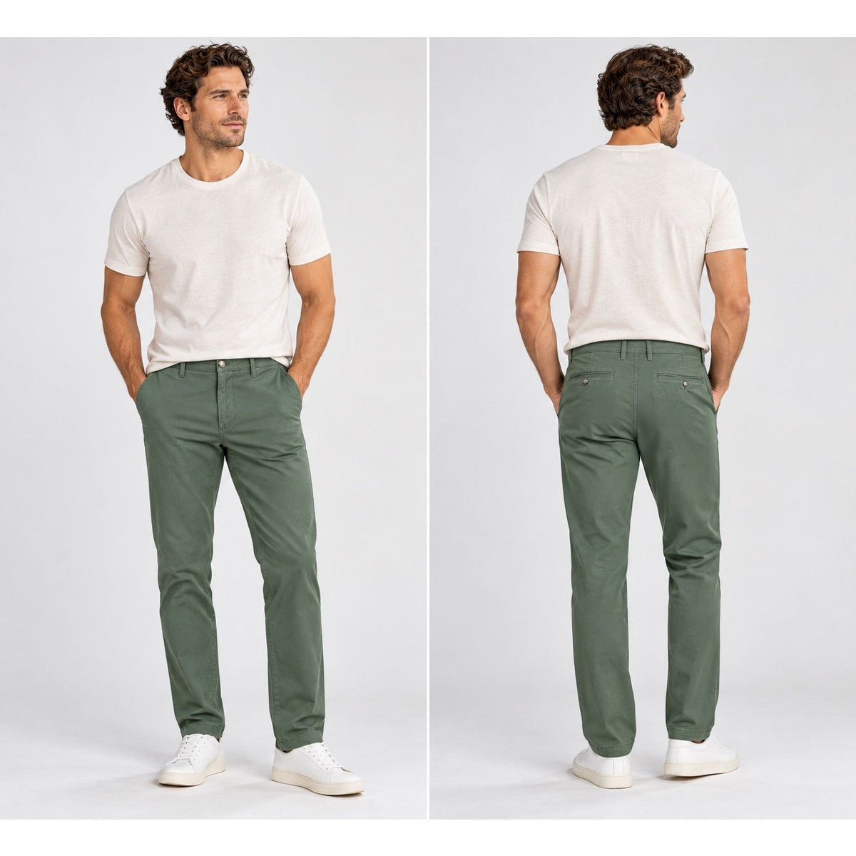 Liverpool Chino Twill Trouser Jeans — Size 38x32 // Preowned