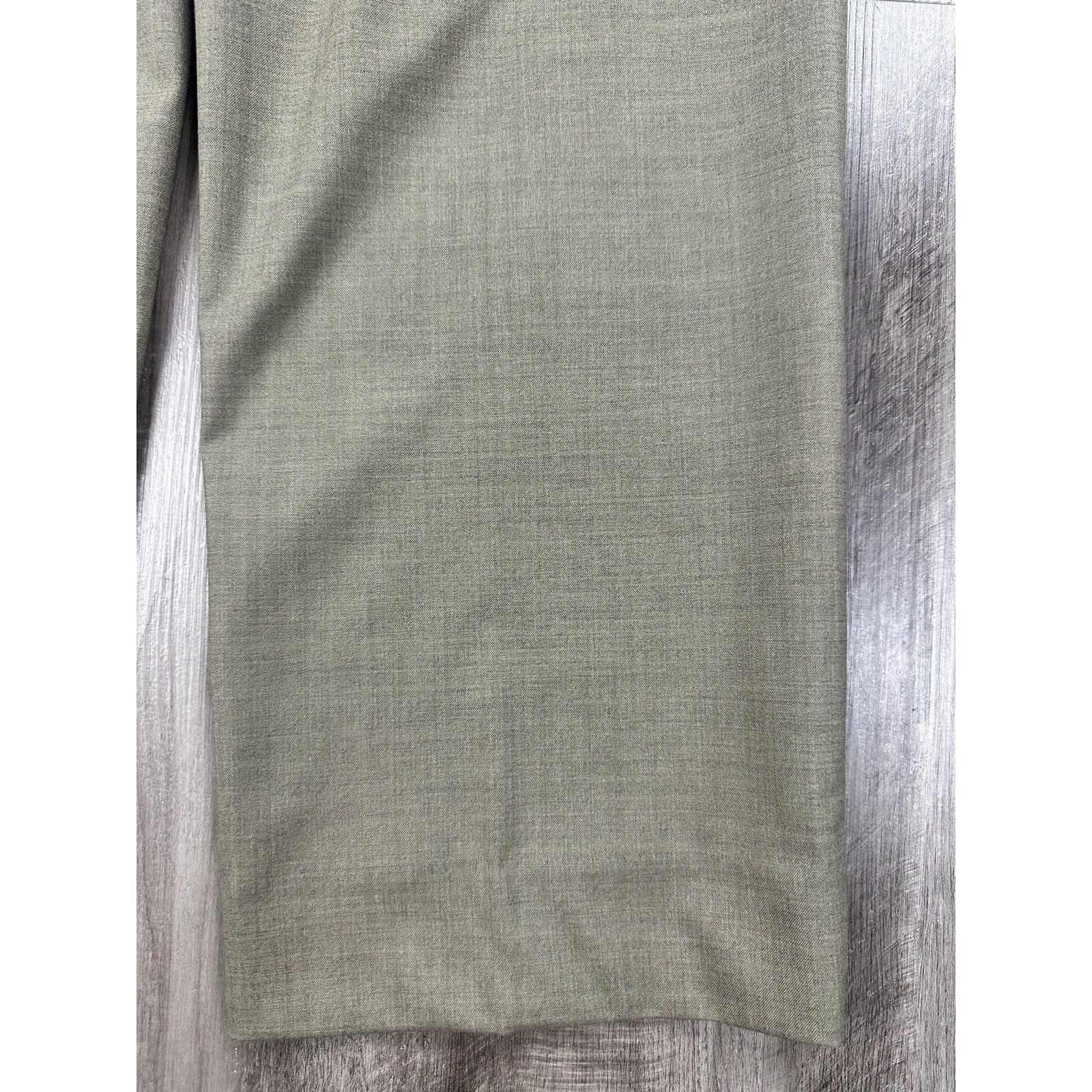 Coppley 1883 Loro Piana Stretch Wool Dress Pants in Dark Tan — Size 36R // Preowned