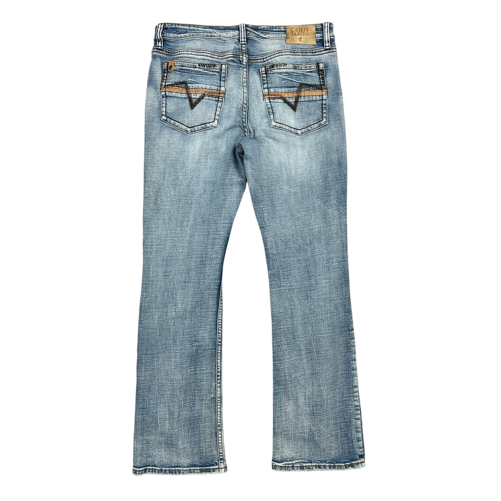Cody James Wyatt Holt Wash Slim Bootcut Stretch Jeans — Size 34x34 // Preowned