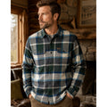 Orvis Big Bear Heavyweight Perfect Flannel Long Sleeve Button Shacket - Medium