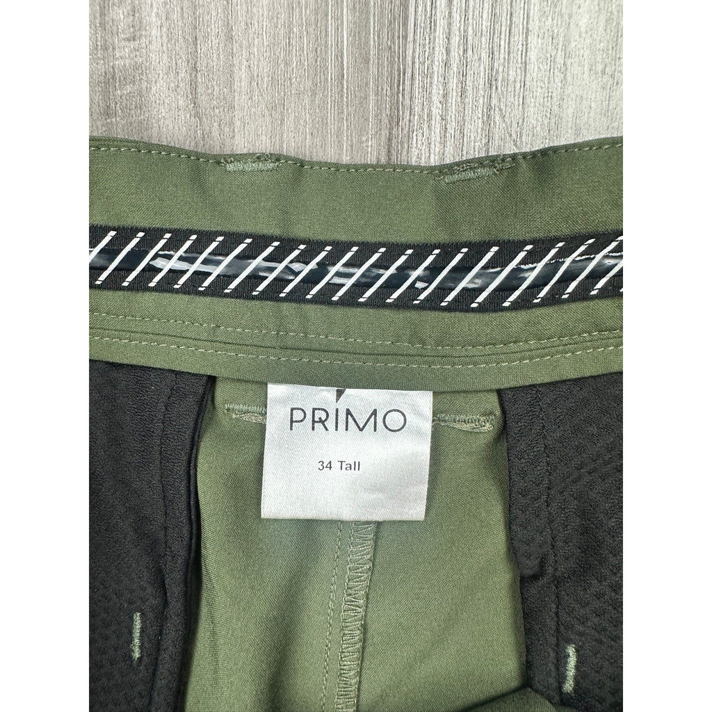 Primo Performance Golf Jogger Pants in Olive Green — Size 34 // Preowned