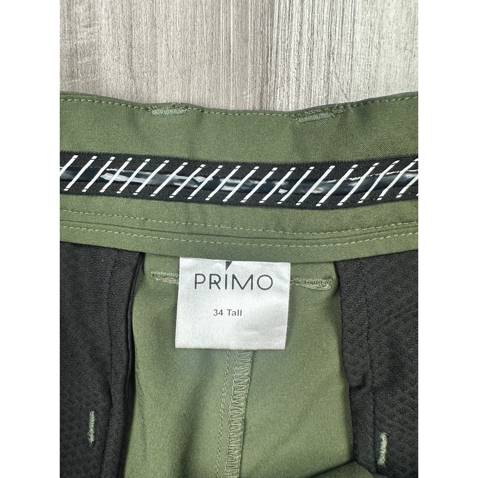 Primo Performance Golf Jogger Pants in Olive Green — Size 34 // Preowned