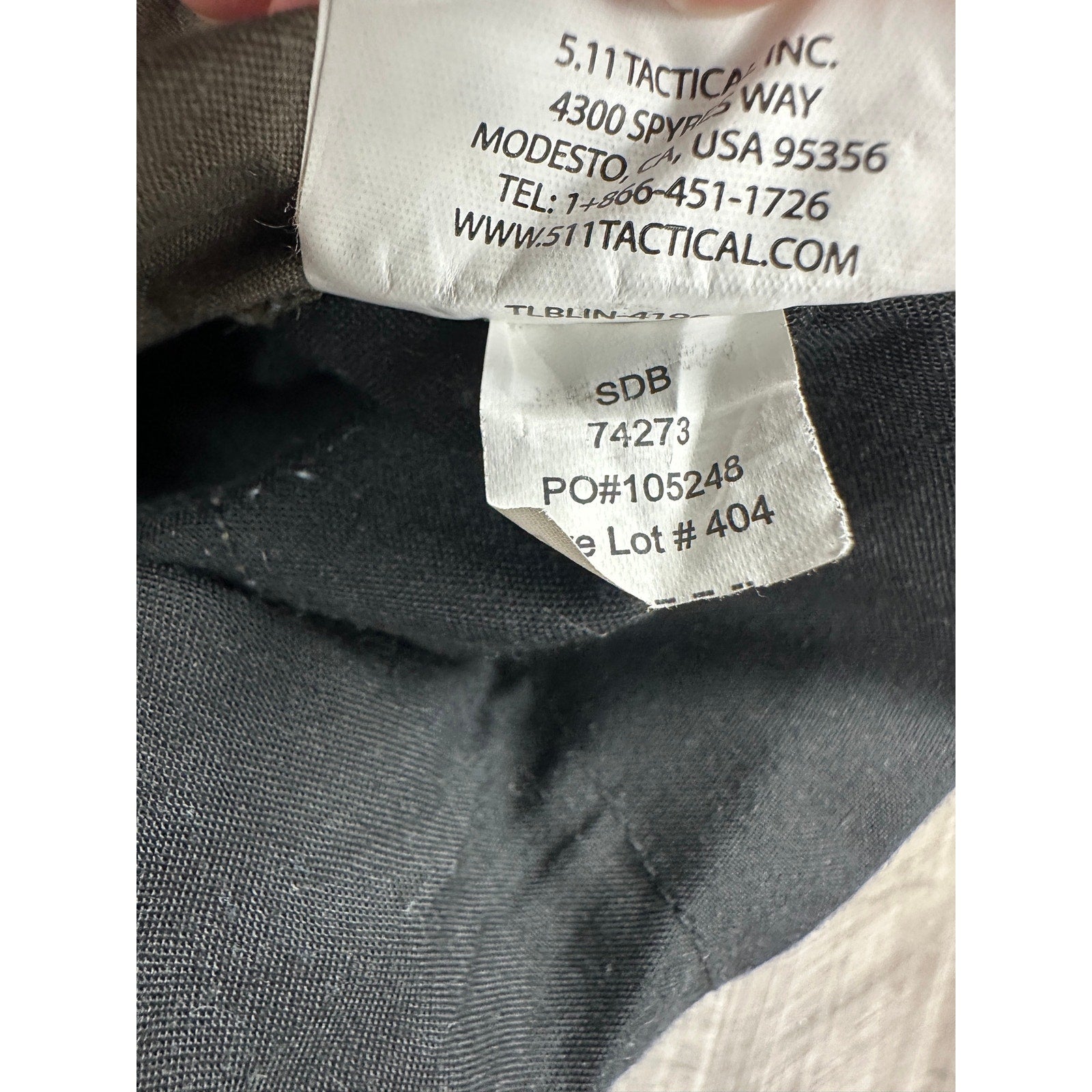 5.11 Tactical Regular Fit Taclite Pro Ripstop Cargo Pants in Olive Brown — Size 32x32 // Preowned