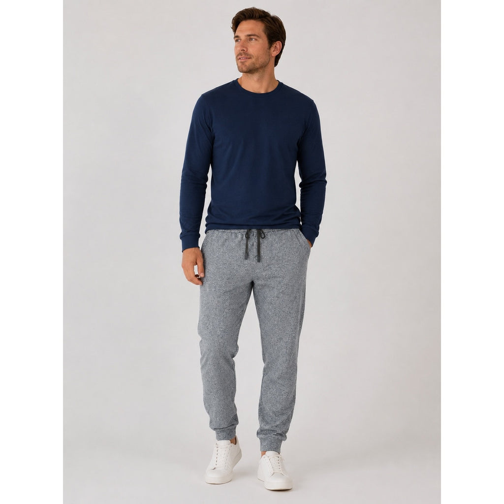 Bonobos Stretch Jogger Pant in Light Heather Navy — Size 2XL Regular