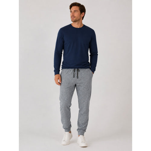 Bonobos Stretch Jogger Pant in Light Heather Navy — Size 2XL Regular