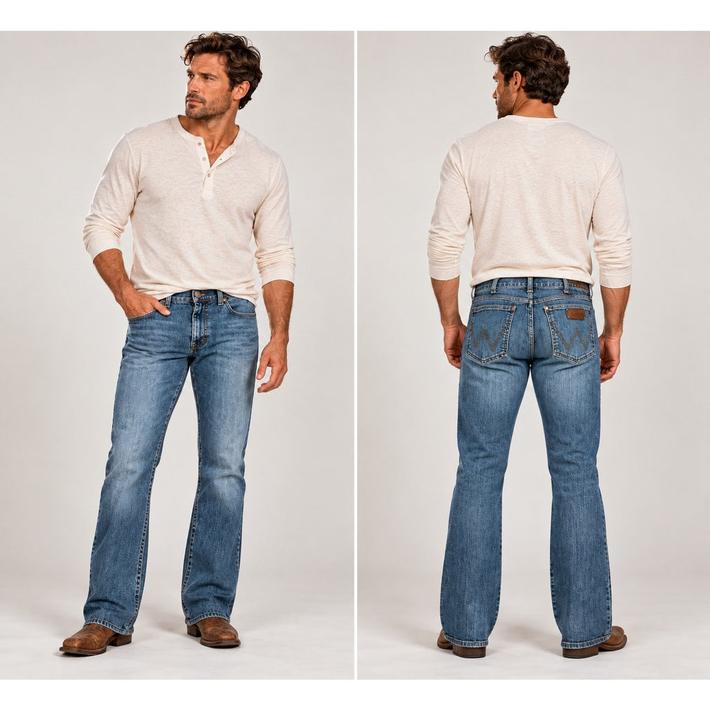 Wrangler RETRO Slim Bootcut Jeans — Size 34x34 // Preowned