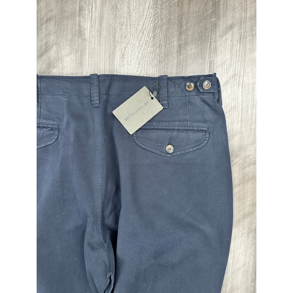 Spier & Mackay Contemporary Utility Twill Chino Pants in Navy — Size 36