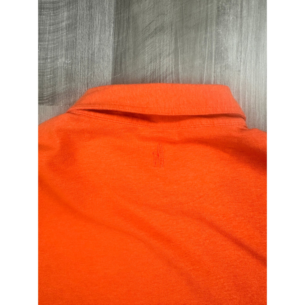 Johnnie-O Clemson Tigers Gameday Original Polo in Orange — Size Medium // Preowned