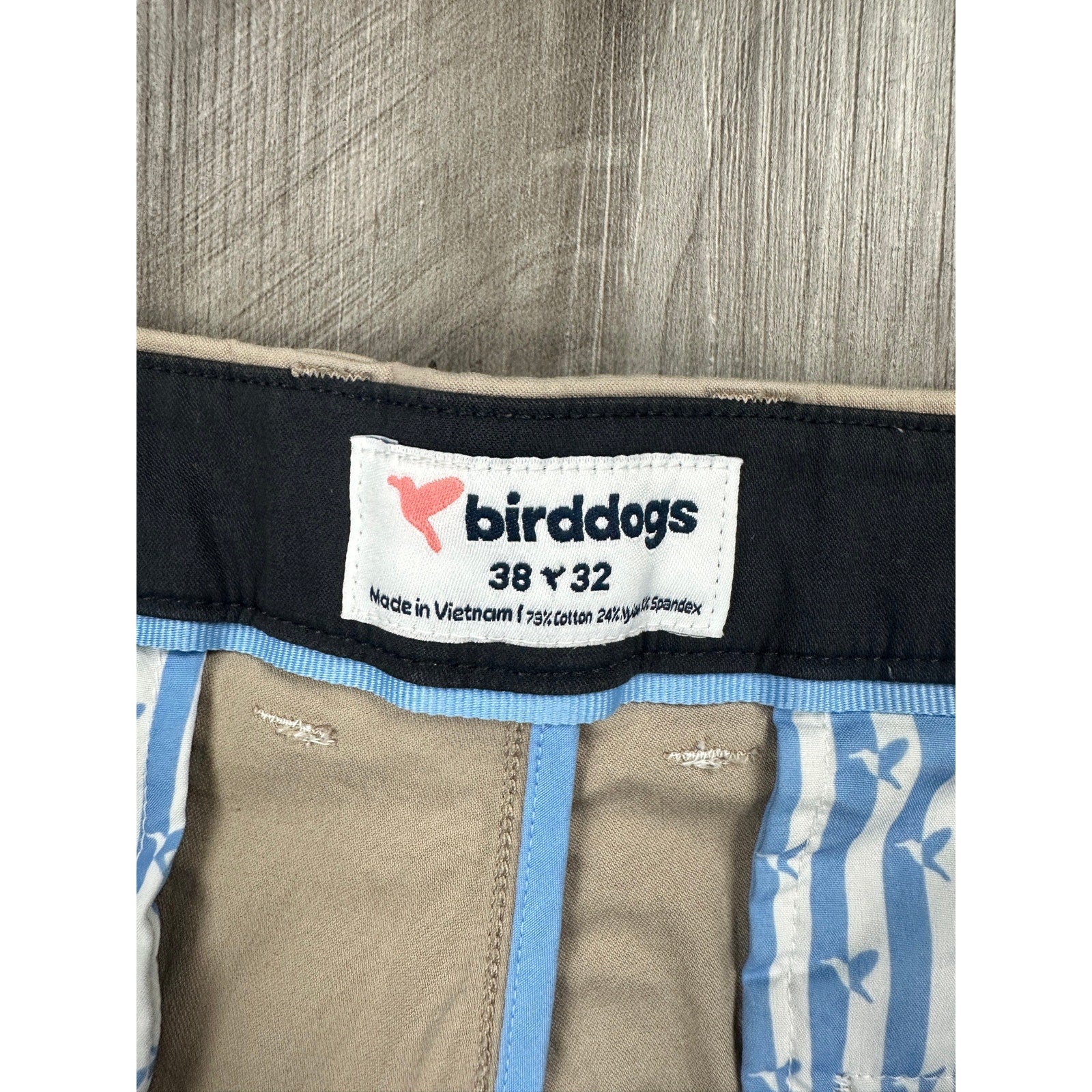 Birddogs Stretch Performance Khakis in Khaki — Size 38x32 // Preowned