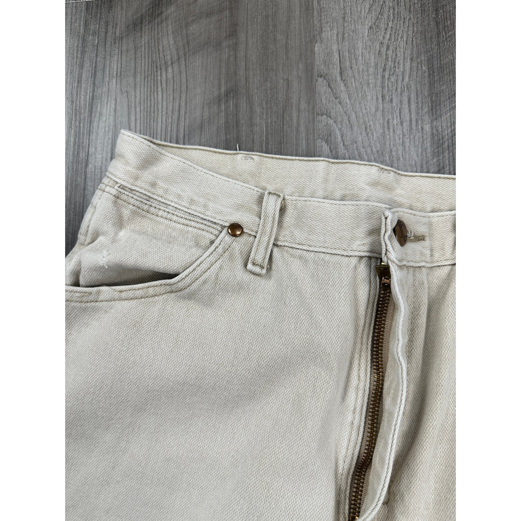 Wrangler Cowboy Cut Slim Fit Jean in Tan — Size 32x34 // Preowned