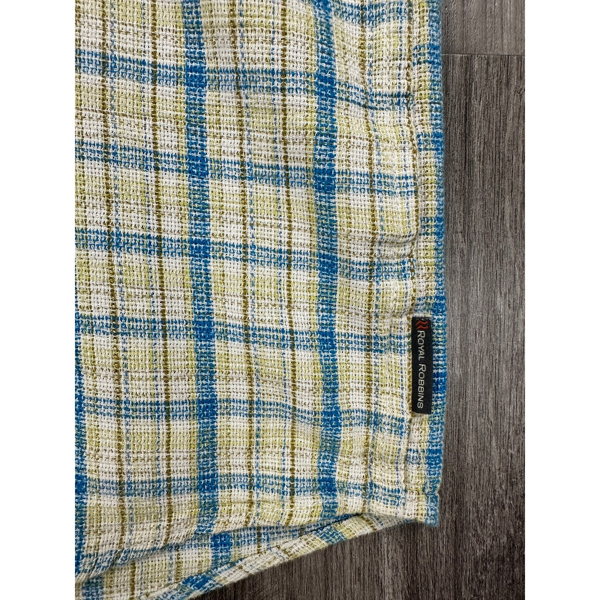 Royal Robbins Relaxed Fit Cool Mesh Eco Plaid Short Sleeve Shirt — Size 2XL // Preowned
