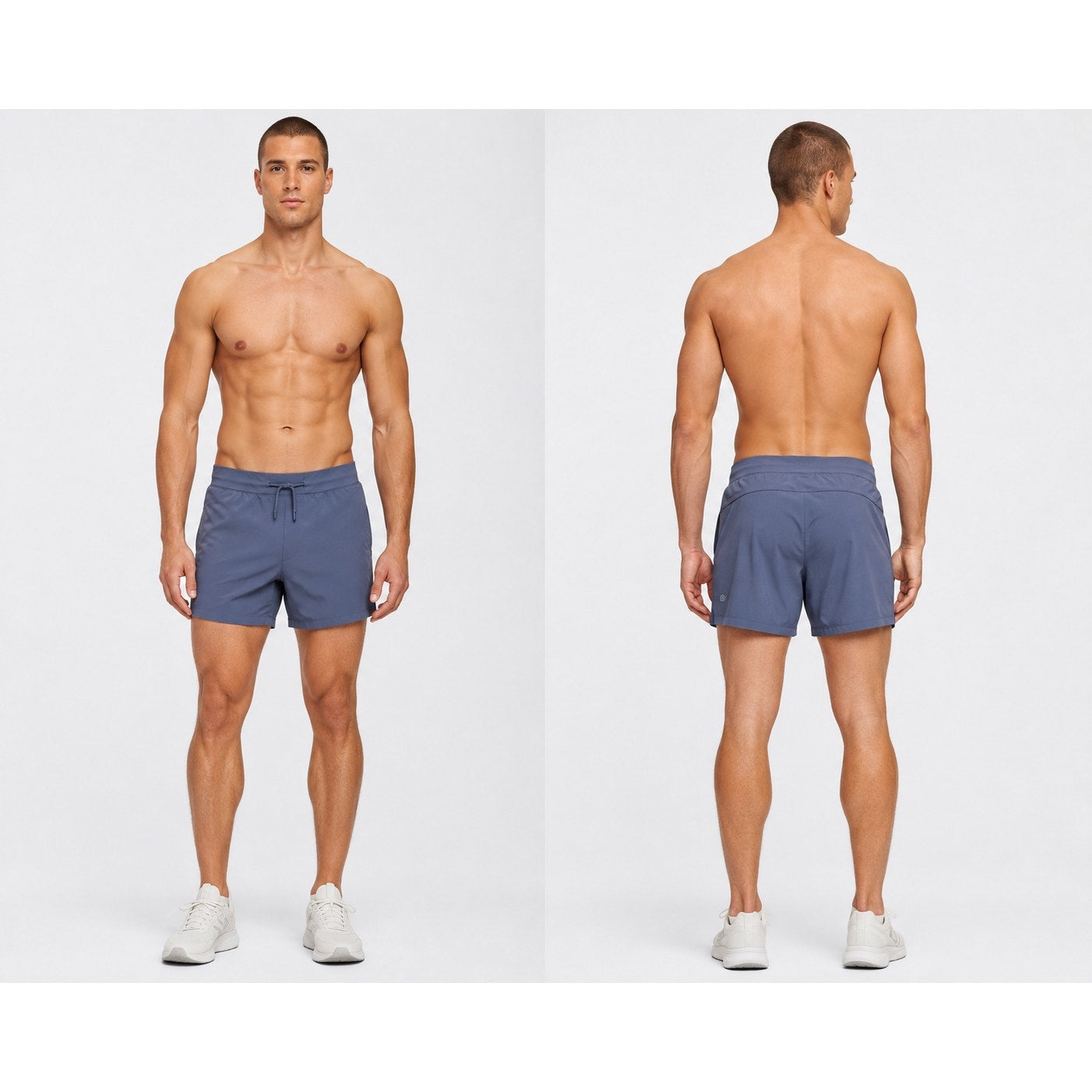 Lululemon Zeroed In Linerless 5" Athletic Shorts in Solar Grey — Size XL // Preowned