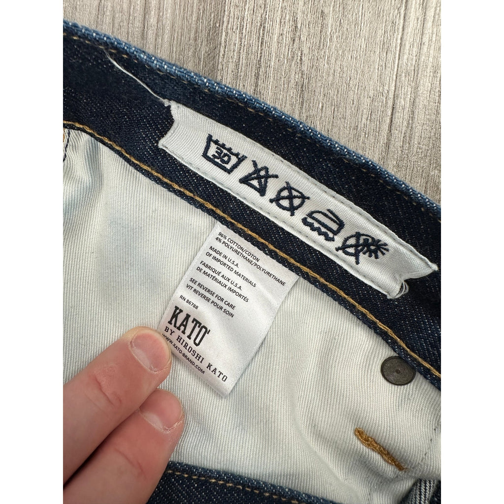Hiroshi Kato The Pen Slim Japanese Selvedge Raw Jeans — Size 30 // Preowned