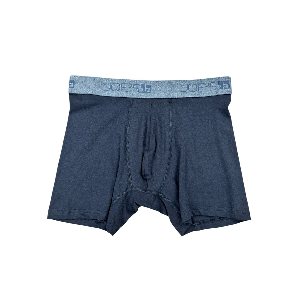 Joe's Jeans Everyday Luxe Cotton Modal Stretch Boxer Briefs 4-Pack in Blue — Size Large