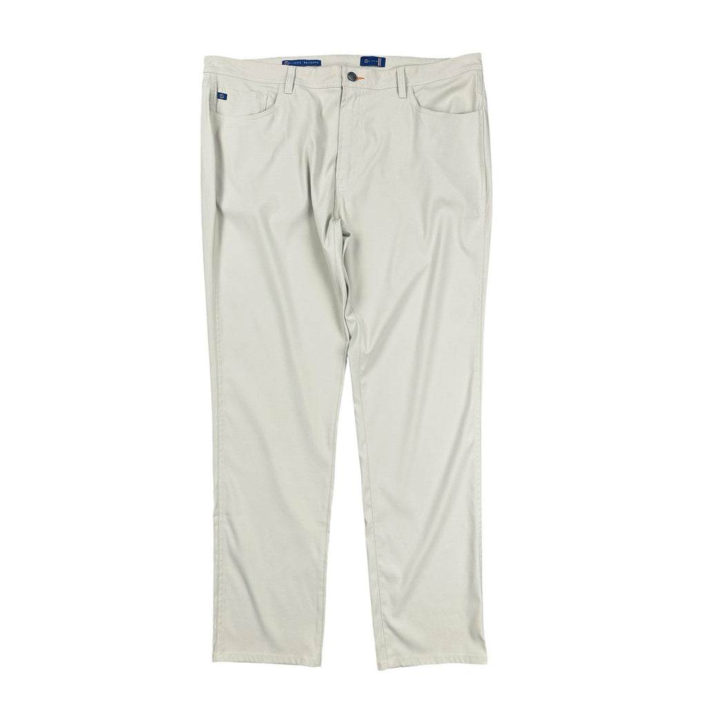 Stitch Golf Heston Five Pocket Golf Pants in Cream — Size 40x32 // Preowned
