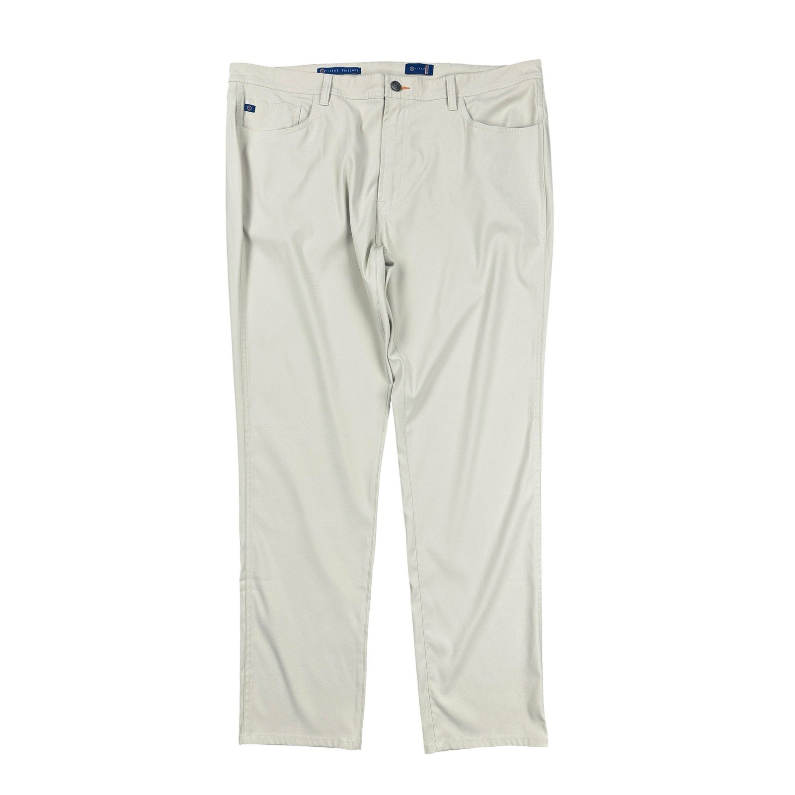Stitch Golf Heston Five Pocket Golf Pants in Cream — Size 40x32 // Preowned