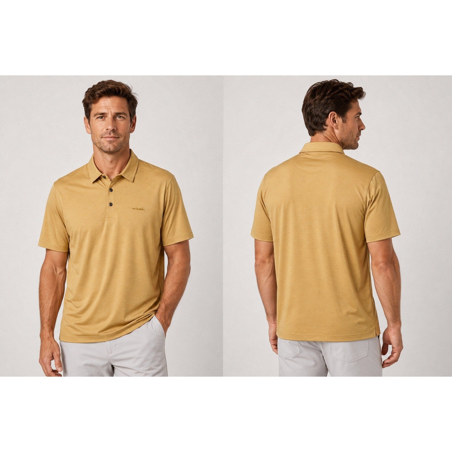 Travis Mathew The Zinna 2.0 Performance Golf Polo in Spruce Yellow — Size XL