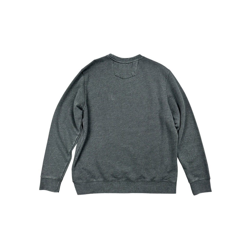 Robert Graham Neon Bones Graphic Long Sleeve Sweatshirt in Charcoal — Size 2XL