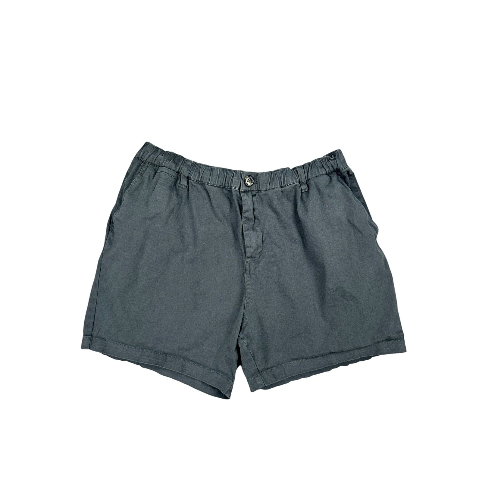 Cove 5" Chino Shorts in Charcoal — Size 38 // Preowned