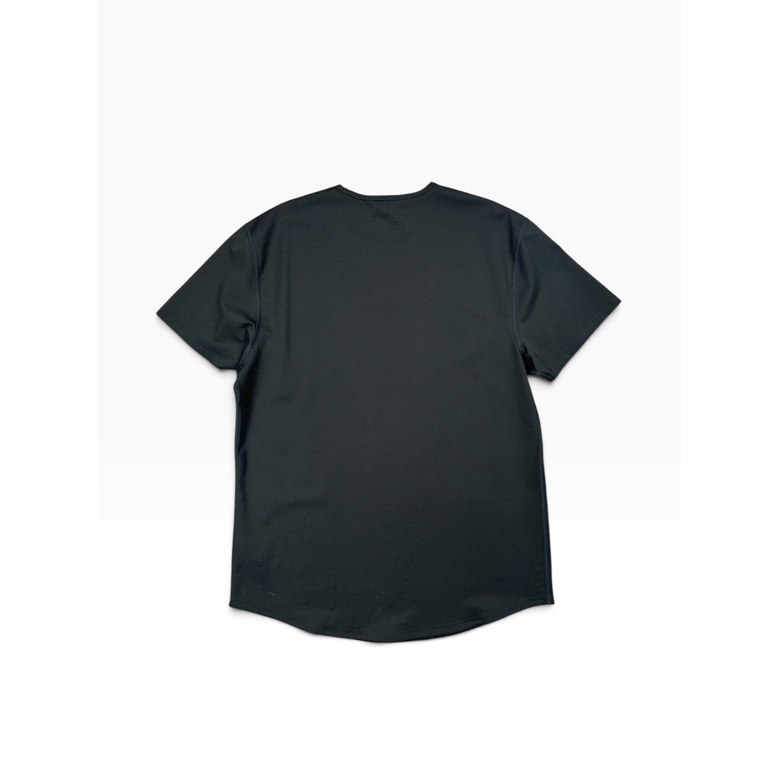 BYLT Everyday Short Sleeve Drop Cut Tee in Black — Size Large