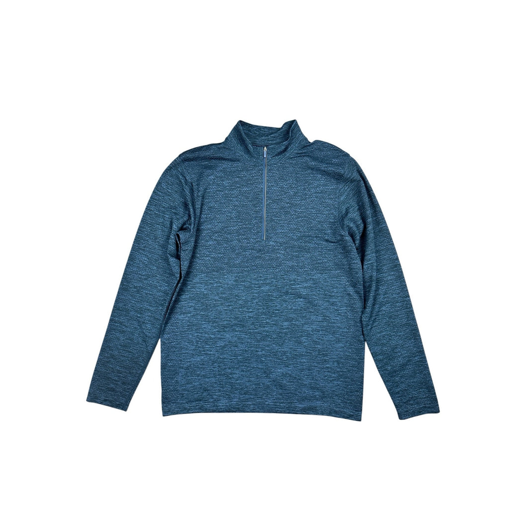 Lululemon Metal Vent Tech Half Zip Pullover in Heather Navy — Size Large // Preowned