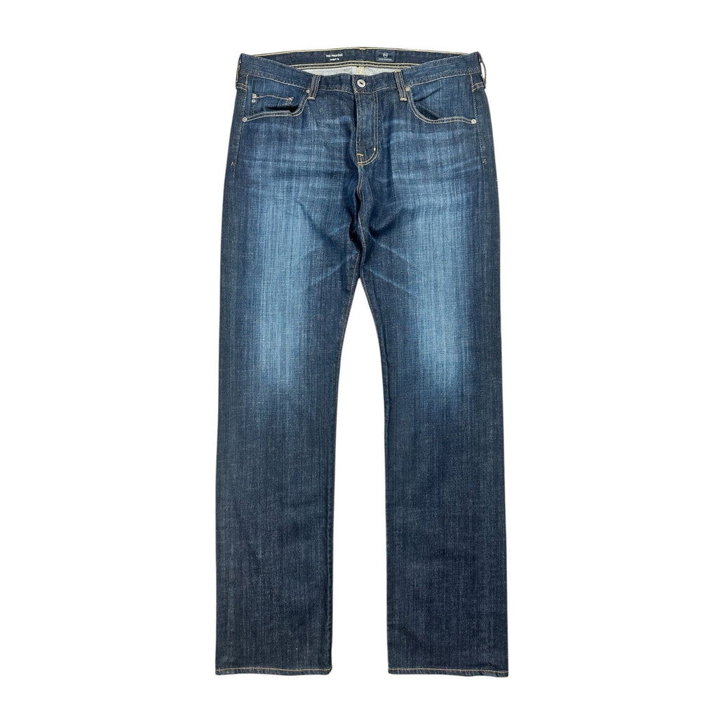 AG Adriano Goldschmied The Protégé Straight Leg Hunts Wash Jeans — Size 36x36 // Preowned