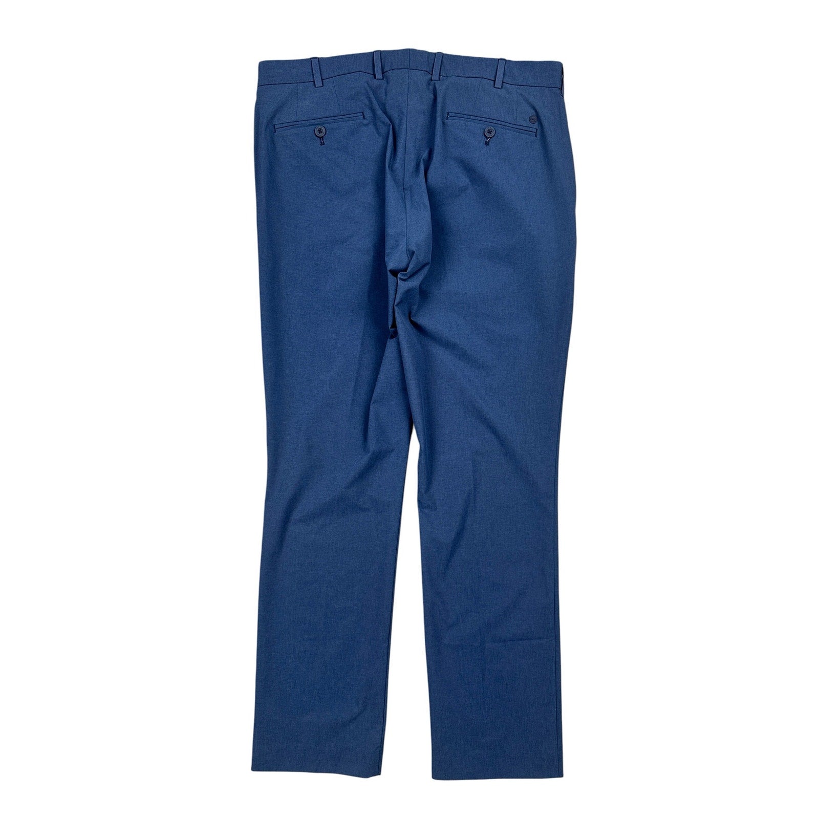 Peter Millar Surge Performance Tailored Fit Trouser Pants in Navy — Size 36x30 // Preowned