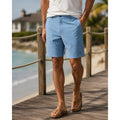 Tommy Bahama Boracay Shore Performance Shorts in Heather Blue — Size 40 // Preowned