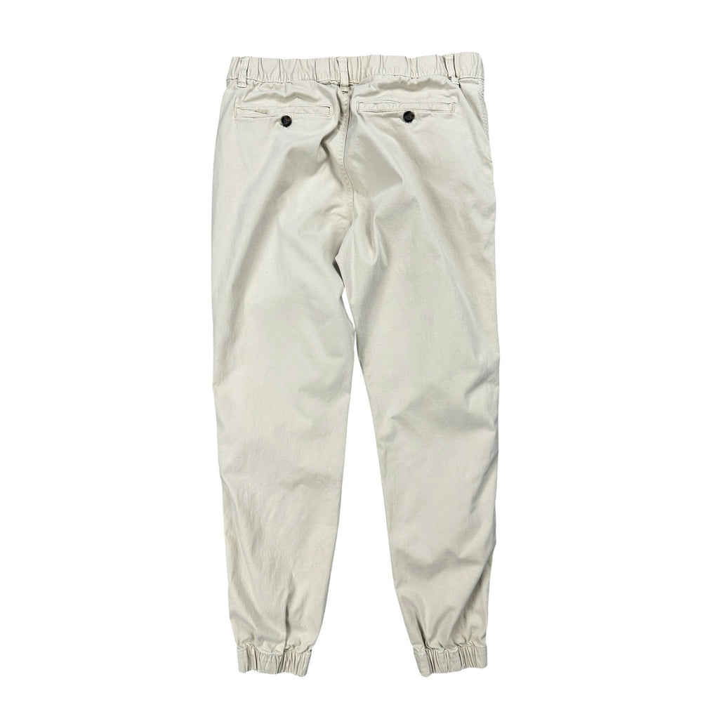 Bear Bottom Stretch Chino Jogger Pants in Tan — Size Large // Preowned