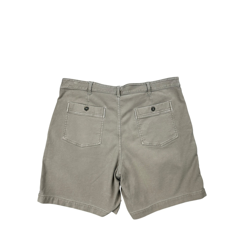 The Normal Brand Comfort Terry Utility Shorts in Brown — Size 38 // Preowned