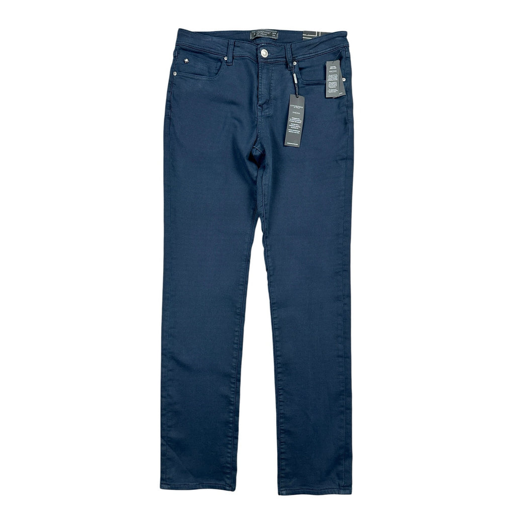 Liverpool Los Angeles Kingston Modern Straight Stretch Jean in Navy — Size 32x34
