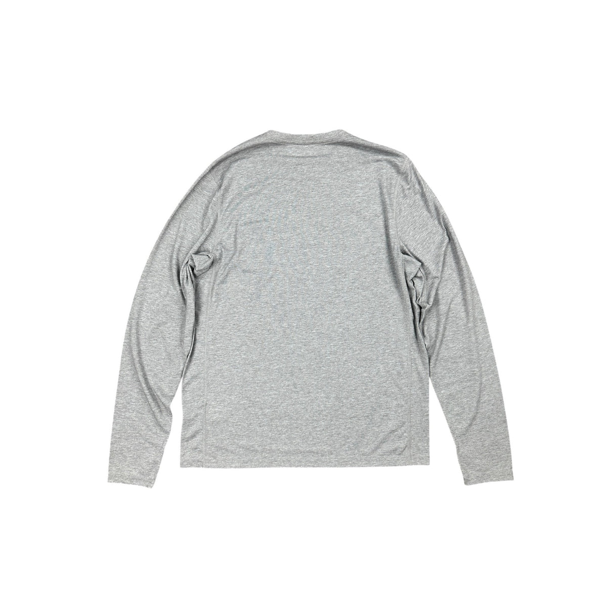 Poncho Poly Cotton Performance Long Sleeve Crew Tee — Size Medium // Preowned