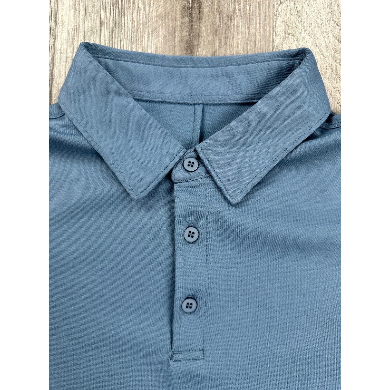 Jack Archer Tech Polo in Bering Sea — Size Medium