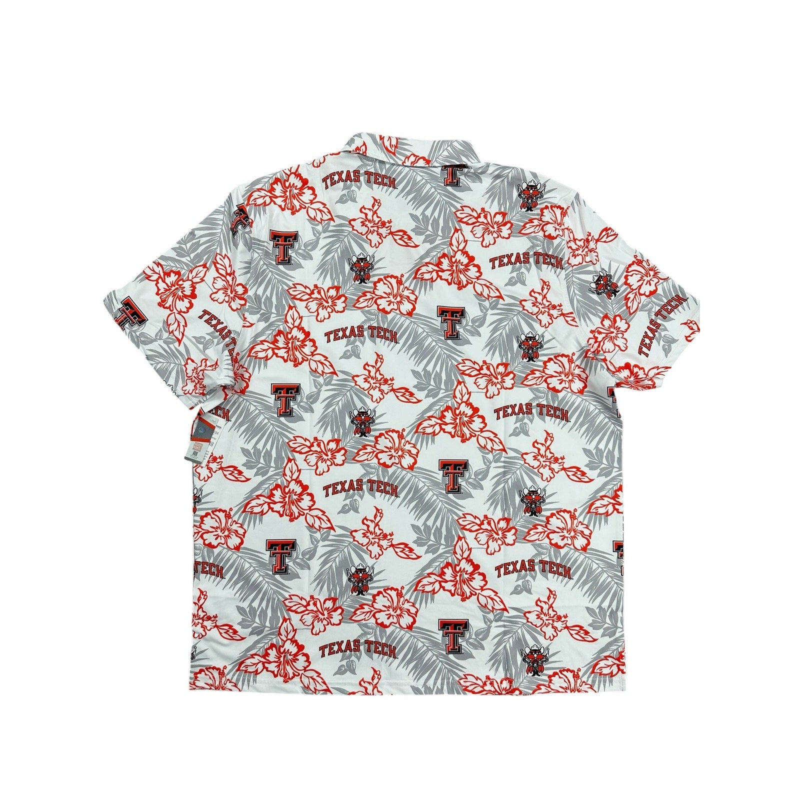 Texas Tech Red Raiders Reyn Spooner Hawaiian Pua Performance Polo - XL
