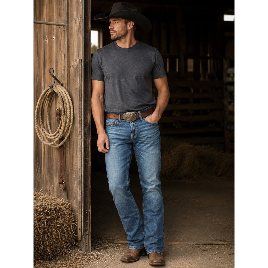 Ariat M7 Madera Slim Straight Leg Samwell Jean — Size 36x32 // Preowned