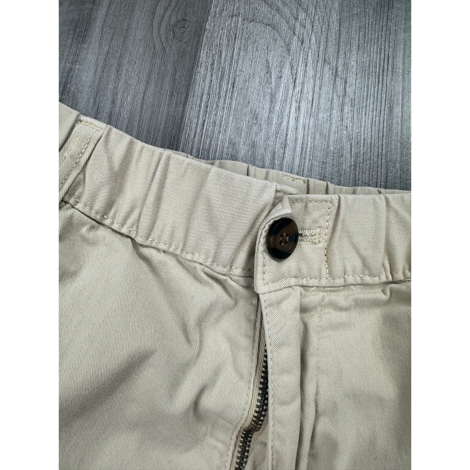 Bear Bottom Stretch Chino Jogger Pants in Tan — Size Large // Preowned