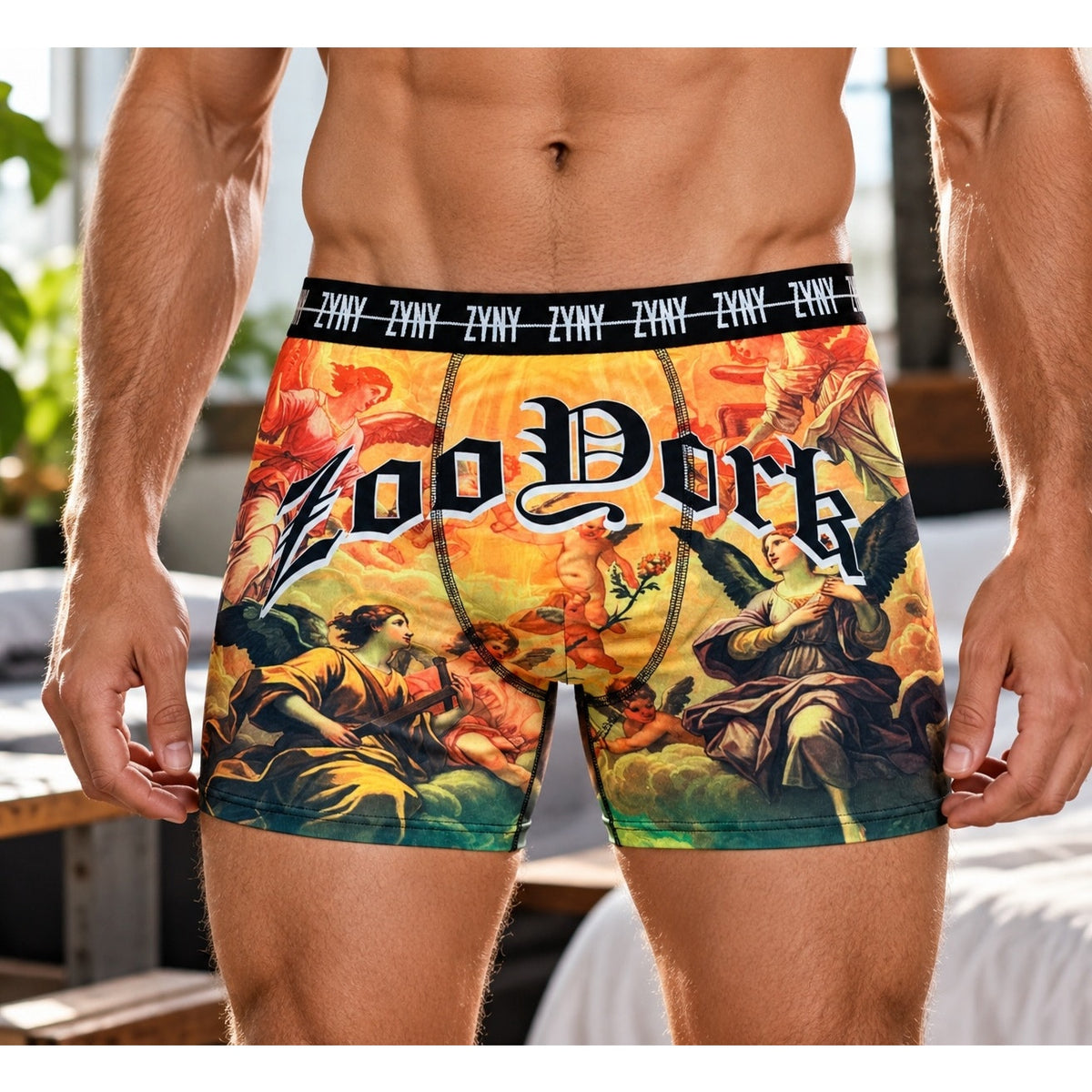 Zoo York Super Soft Brushed Performance Boxer Briefs - 6 Pack — Size Medium