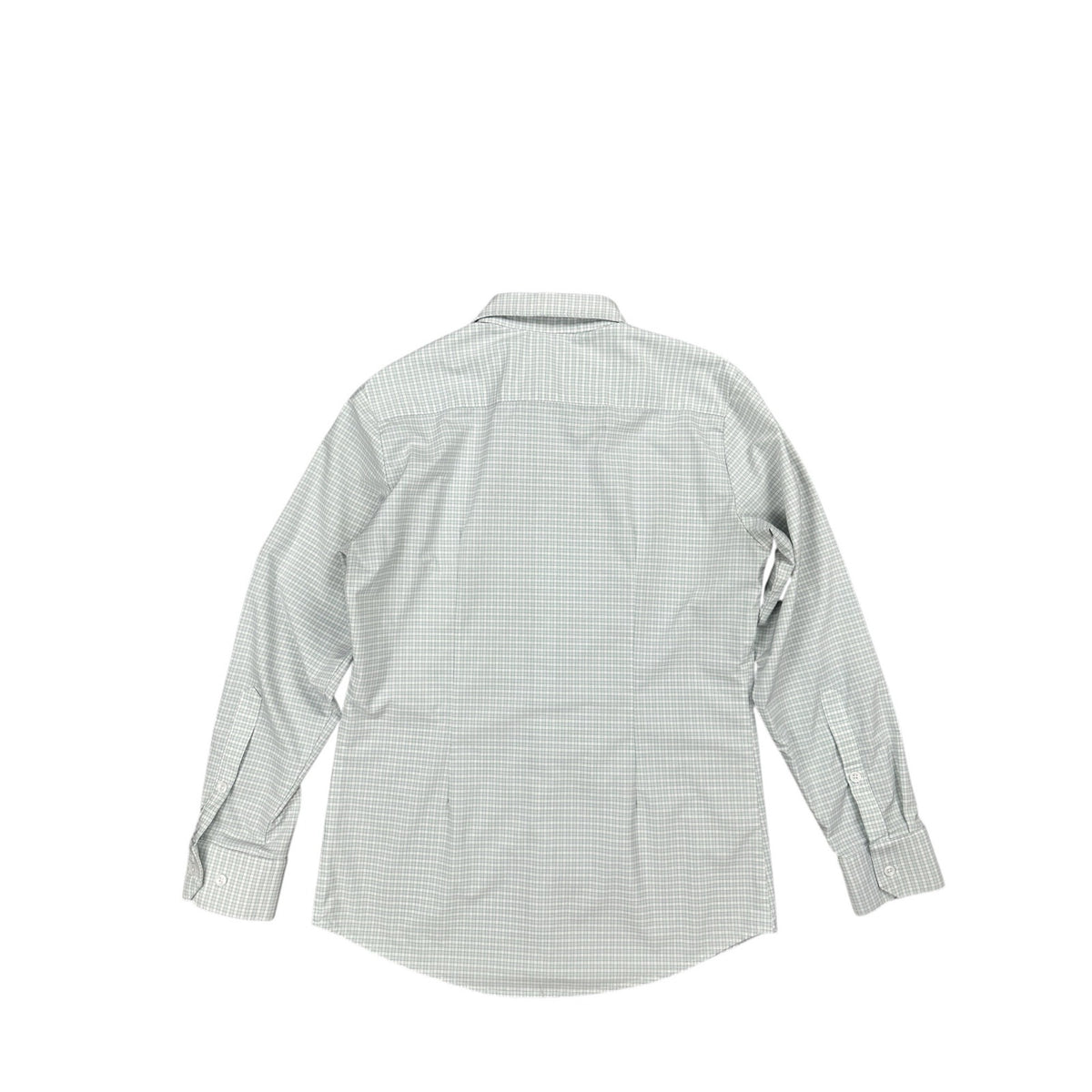 Mizzen+Main Leeward Collection Performance Plaid Trim Fit Long Sleeve Shirt — Size Medium // Preowned