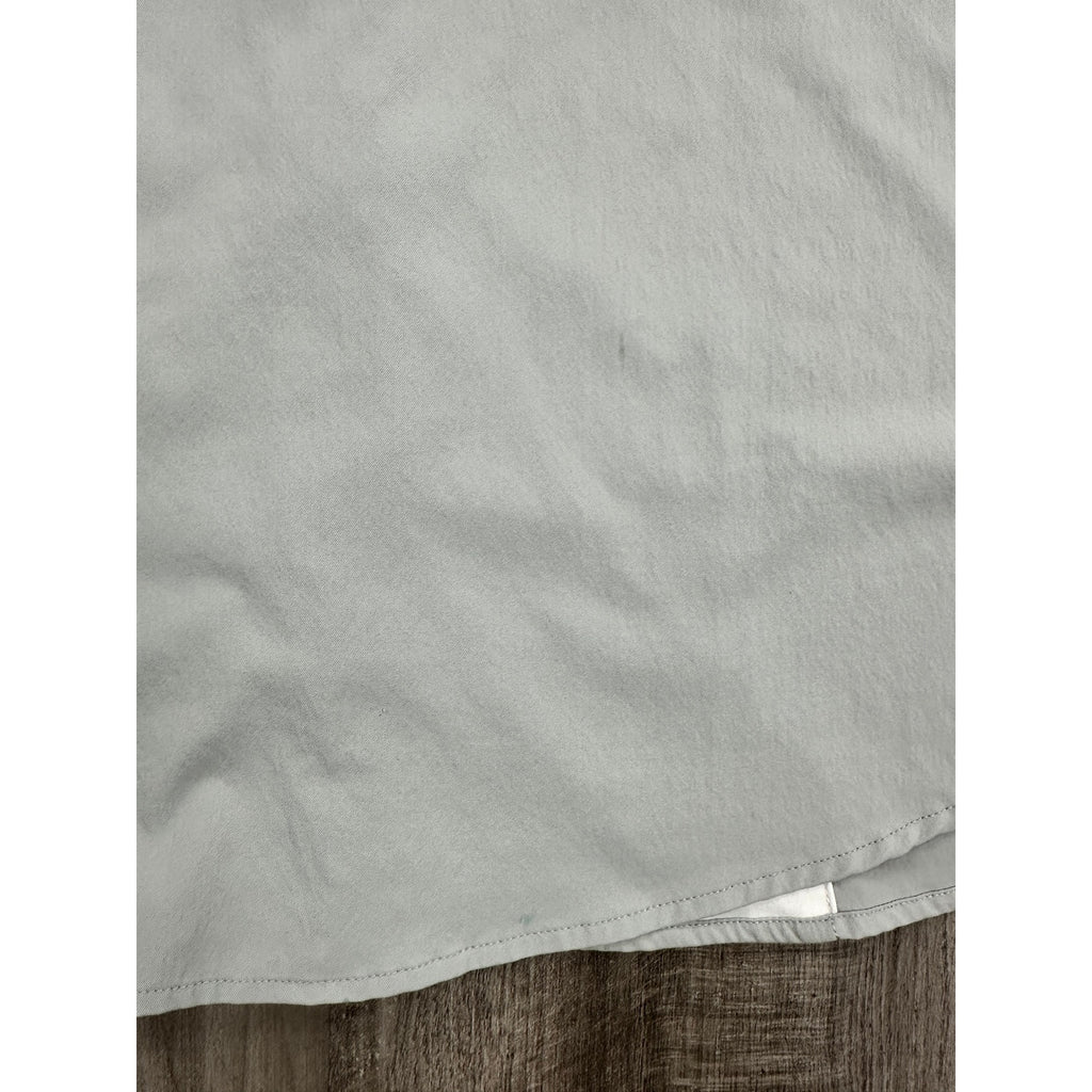 Poncho Outdoors The Laredo Slim Fit Western Performance Short Sleeve Pearl Snap in Gray — Size 2XL // Preowned